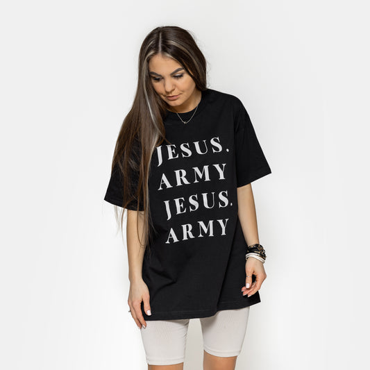 T-shirt «Jesus Army» / black