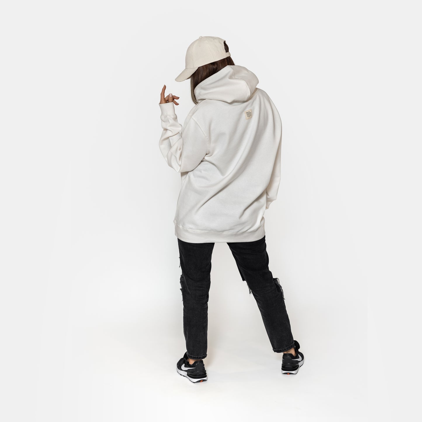 Hoodie «Jesus Army» / gardenia