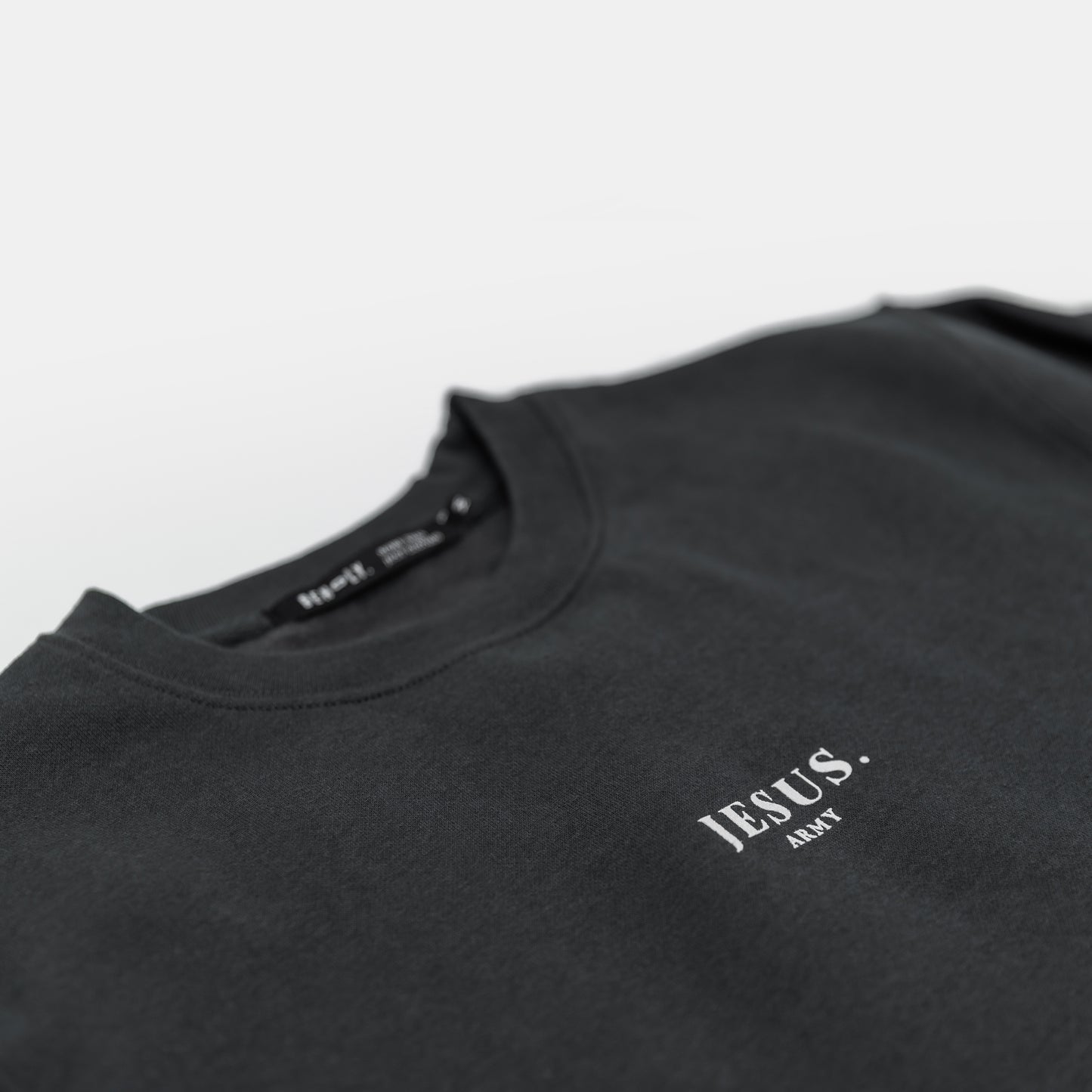 Sweatshirt «Jesus Army» / charcoal