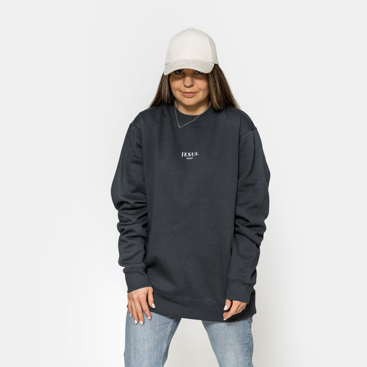 Sweatshirt «Jesus Army» / charcoal