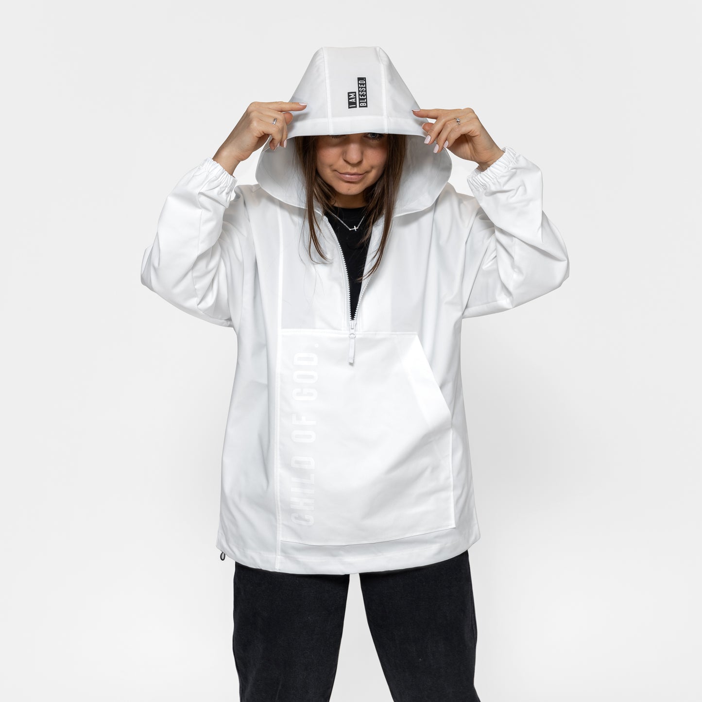 Anorak «Child of God» / white