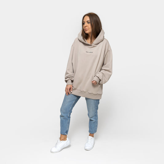 Hoodie «Only Jesus» / latte
