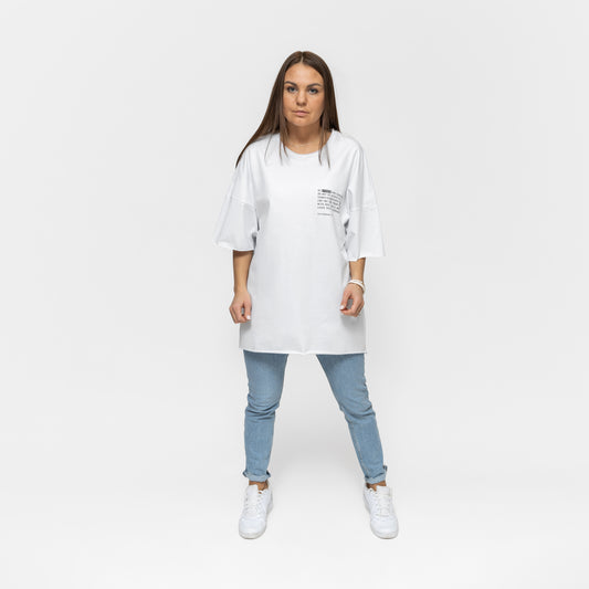T-shirt «Deut 31:6» / white