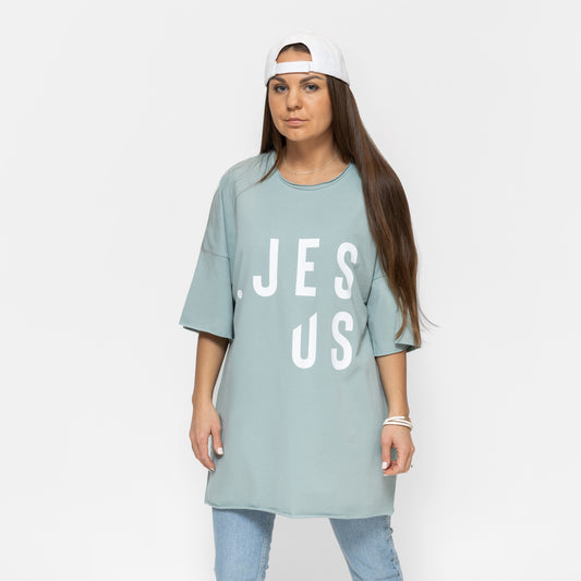 T-shirt «Great Jesus» / mint