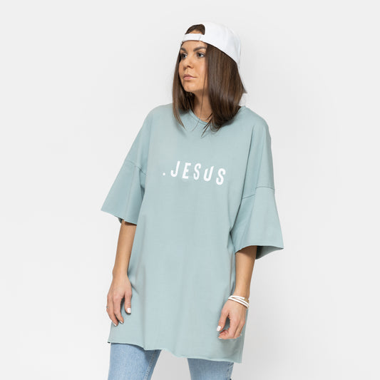 T-shirt «Jesus» / mint