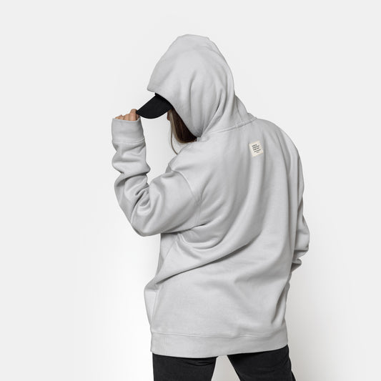 Hoodie «Jesus Army» / white smoke