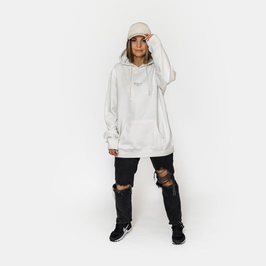 Hoodie «Jesus Army» / gardenia