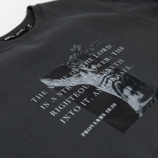 Sweatshirt «Jesus Christ» / charcoal